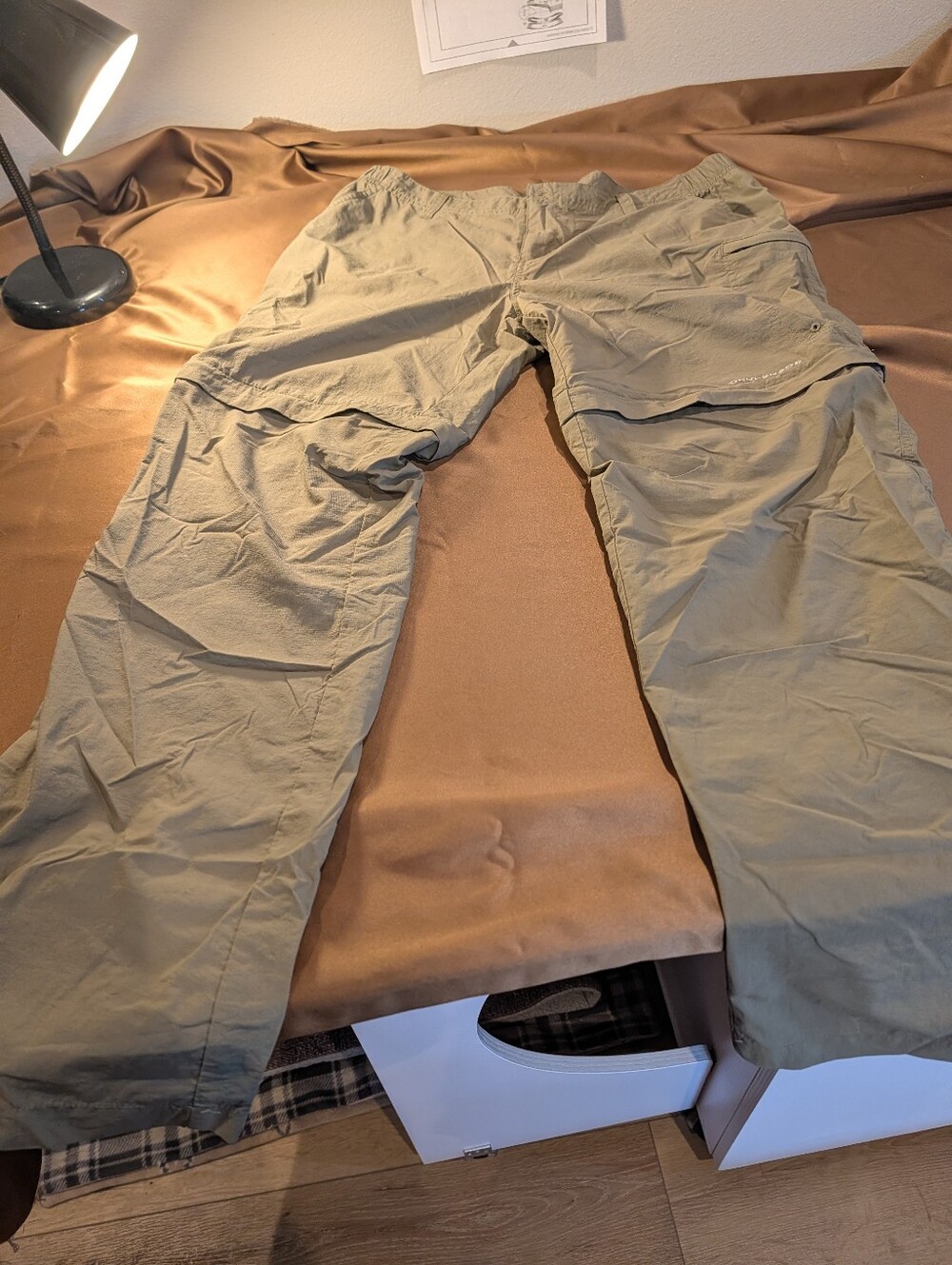Columbia Women's PFC Omni Shade Convertible Olive Green Pants